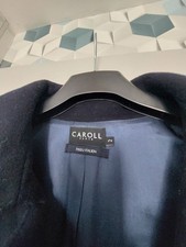 Manteau Caroll bleu marine