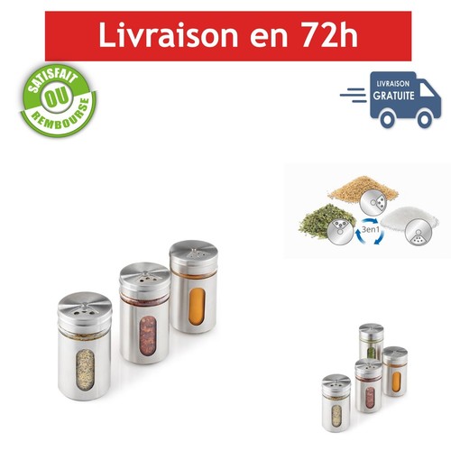 Metaltex lot pots - de, à