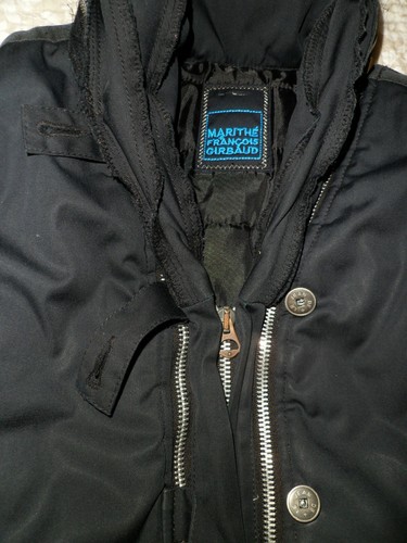 Manteau fille noir marithé - noir,