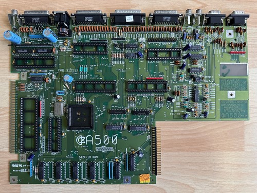 Carte mère rev amiga 500 - carte,