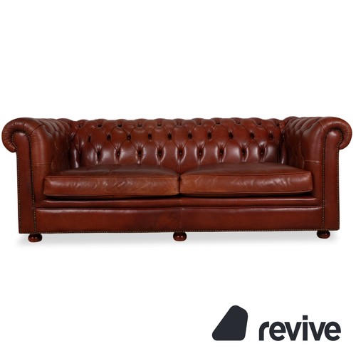 Canapé chesterfield cuir - en,