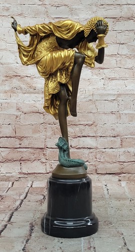 Bronze ankara dancer - bronze, figurine