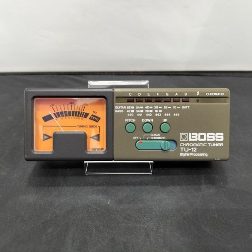 Boss 12ex chromatic tuner - boss,