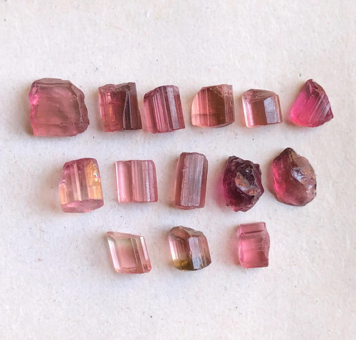 Aaa lot tourmaline rose - aaa,