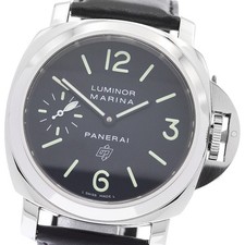 PANERAI Luminor Marina Logo Acciaio PAM01005 Hand Winding Men's Watch_887355