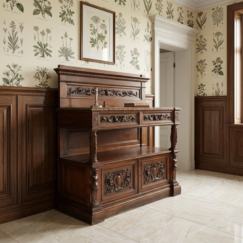 Buffet ancien style - buffet,
