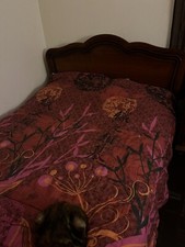 lit adulte et Chevet Chêne