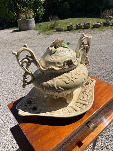 Soupière vintage porcelaine