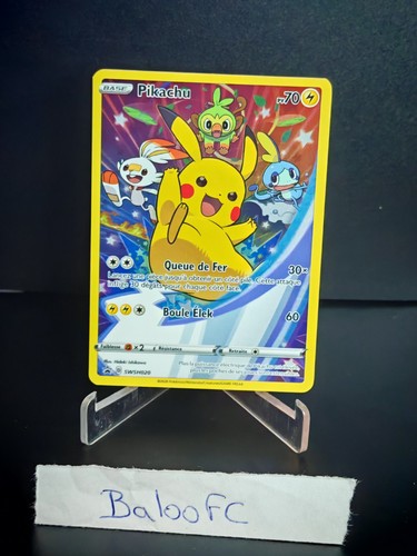 Carte pokémon pikachu 020 - carte, –