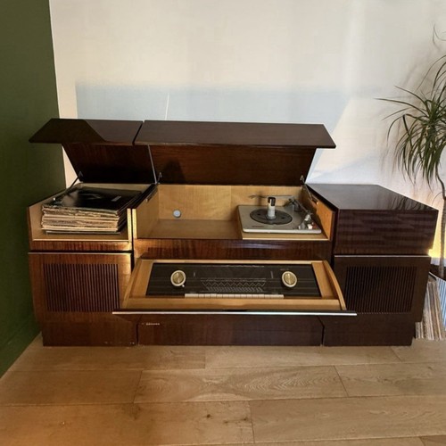 Meuble hifi vinyle philips - meuble,