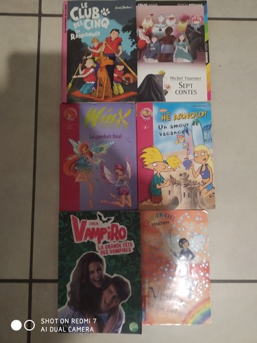 Lot livres pour - livres, enfants