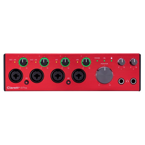 Focusrite clarett 4pre - focusrite, clarett+