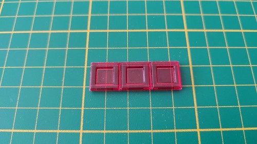 Polyominos rouge triominos - , en
