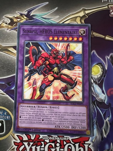 Carte yugioh sunrise héros - yugioh,