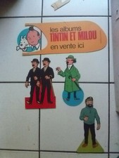   PLV  A SUSPENDRE  TINTIN   DES ANNNES  60   /    PARFAIT ETAT  