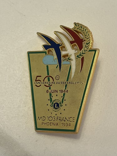 Pin lion club 50é - lion's, /