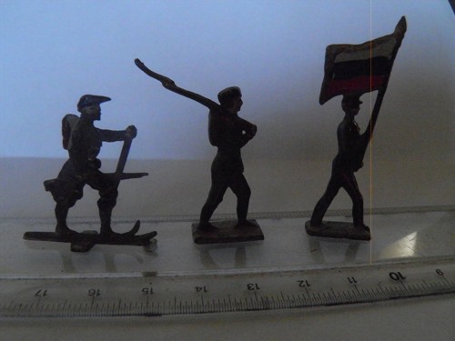 Plats étain zinnfiguren - plats, d'étain