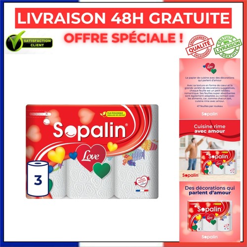 Essuie tout cuisine sopalin - essuie-tout,