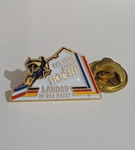 Pin vintage collège - (j1),
