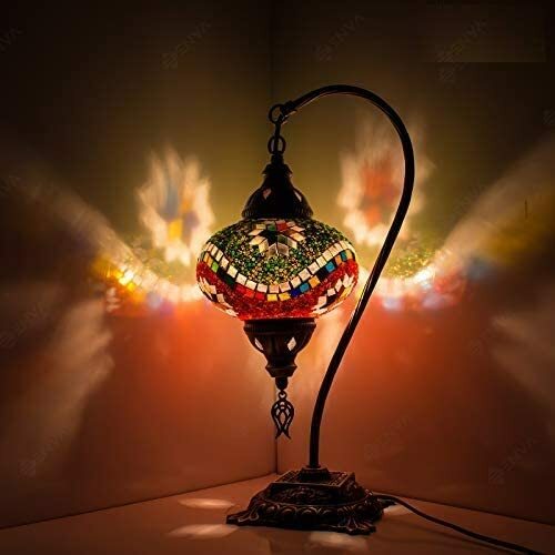 Lampe mosaïque turque