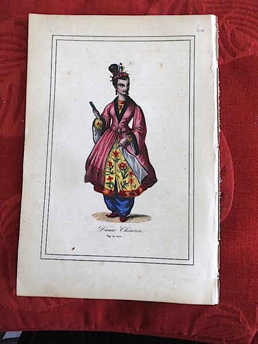 Gravure originale vers 1850 - 40,