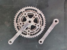 Vintage STRONGLIGHT Mod 99 TRIPLE Crankset - 52-42-32 - French Threaded 