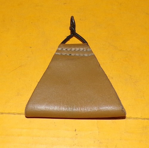 Leather triangle for holding - triangle,