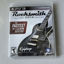 Rocksmith 2014 Edition Sony Playstation 3, PS3 Preowned With Manual