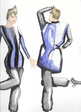 DESSIN DE MODE    CHRISTY HOBART