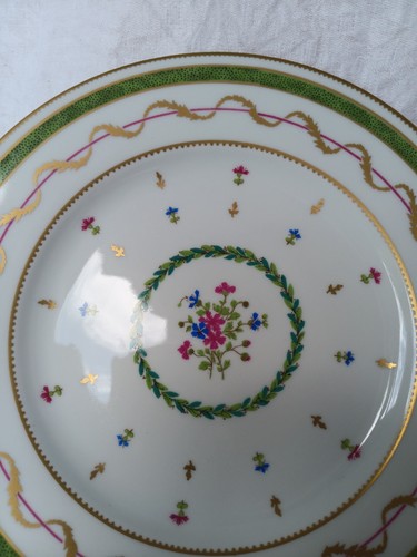 Assiette plate porcelaine - , de