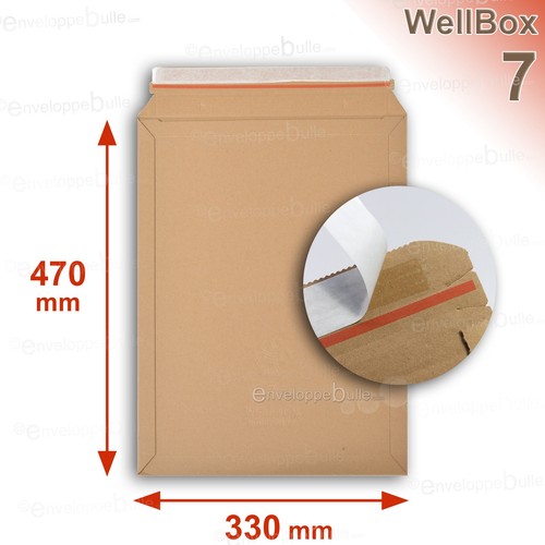 Enveloppes carton rigide - 5,