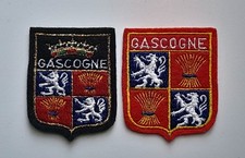 Ecusson brodé de la Gascogne