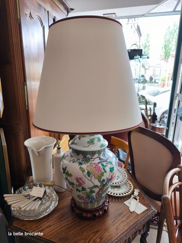 Vase chinois couvert - chinois, en