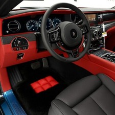 Peau de Mouton Sol Tapis Pour Rolls Royce Ghost Wraith Cullinan Fantôme Dawn