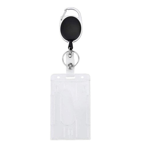 Porte badge vertical - vertical, rigide