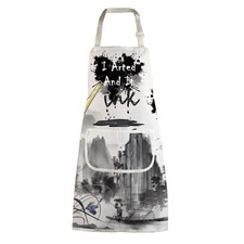 Tablier d'artiste de peinture avec poches - Cadeau pour les amateurs d'art - ...