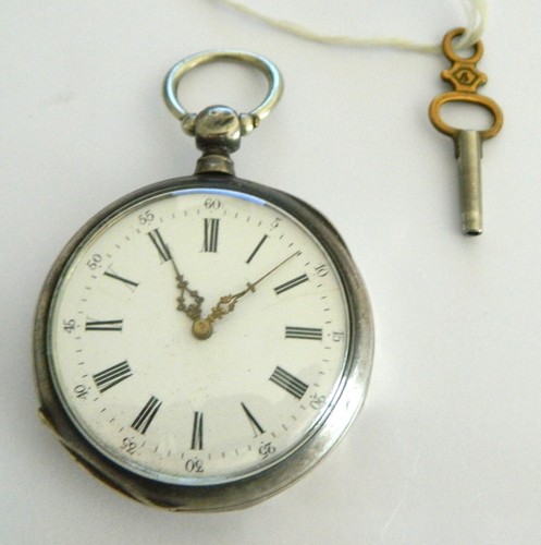 Montre gousset argent fin - en,
