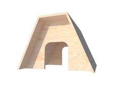 Cachette de maison de cochon