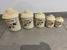 5 ANCIENS POTS A EPICES