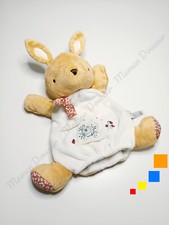 Doudou Plat/Marionnette Lapin
