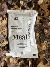 Ration temps froid américaine / US army cold weather MRE / MCW 2026