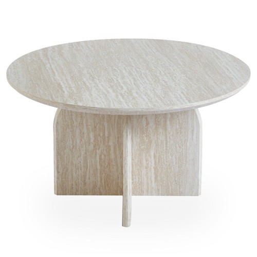Table basse effet travertin - basse,