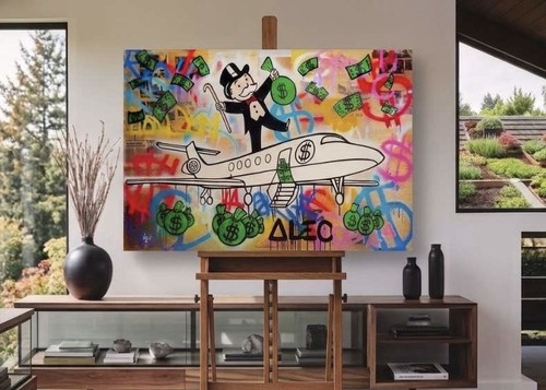 Alec monopole toile peinture - monopole,