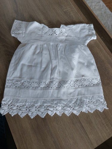 Robe poupée ancienne jumeau - robe,