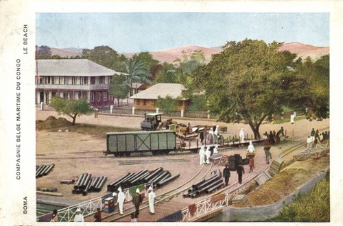 Africa belgian congo boma - pc,