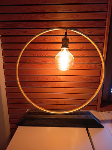Lampe diy type industriel - lampe,