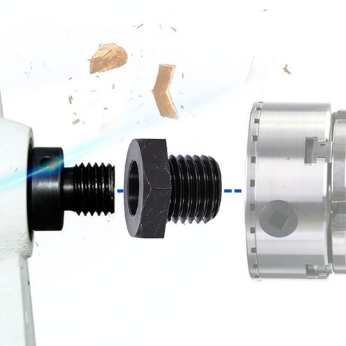 Adaptateur mandrin tour - , en