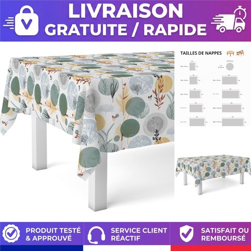 Nappe ronde 140 toile - ronde, cm