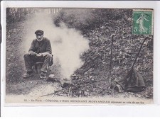 NIEVRE: in the forest, cuckoo, an old beggar - very good condition