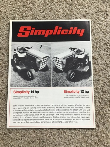 1970s simplicity garden - 1970s,